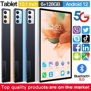 Source Factory Wholesale Cross-Border New Tablet Computer 2025 Android 10.1inch Tablet Call Dual Card 6+128
