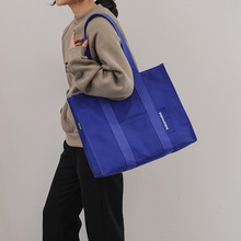 新款2021帆布包包批发定制女包单肩帆布袋学生布袋韩系慵懒风包包
