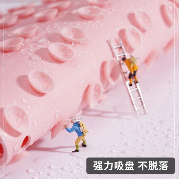 Bath rubbing back artifact back silicon gum anti -slip foot rubbing…