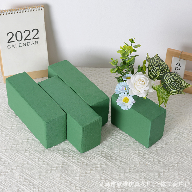 Bloque de barro de flores ampollables transfronterizo Arreglo floral Arreglo floral Ramo de flores Material de embalaje Absorbente Venta al por mayor Ventas directas de fábrica