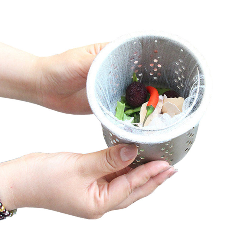 Cocina desechable fregadero bolsa de filtro de malla bolsa de elevación de agua fregadero lavabo de verduras bolsa de malla de drenaje doméstica lavabo de platos bolsa de malla de drenaje de suelo image 6