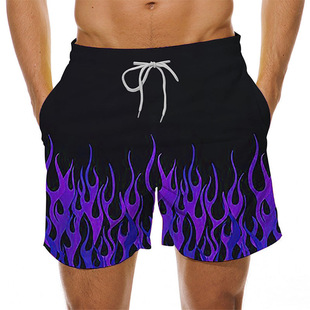 Amazon New Shorts Swimming Shorts Swimming Trunks Summer Beach Pants Foreign Trade Cross-Border Shorts Wholesale Men