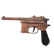 批发经典怀旧玩具塑料毛瑟枪带龙纹 军事模型 儿童玩具枪表演道具