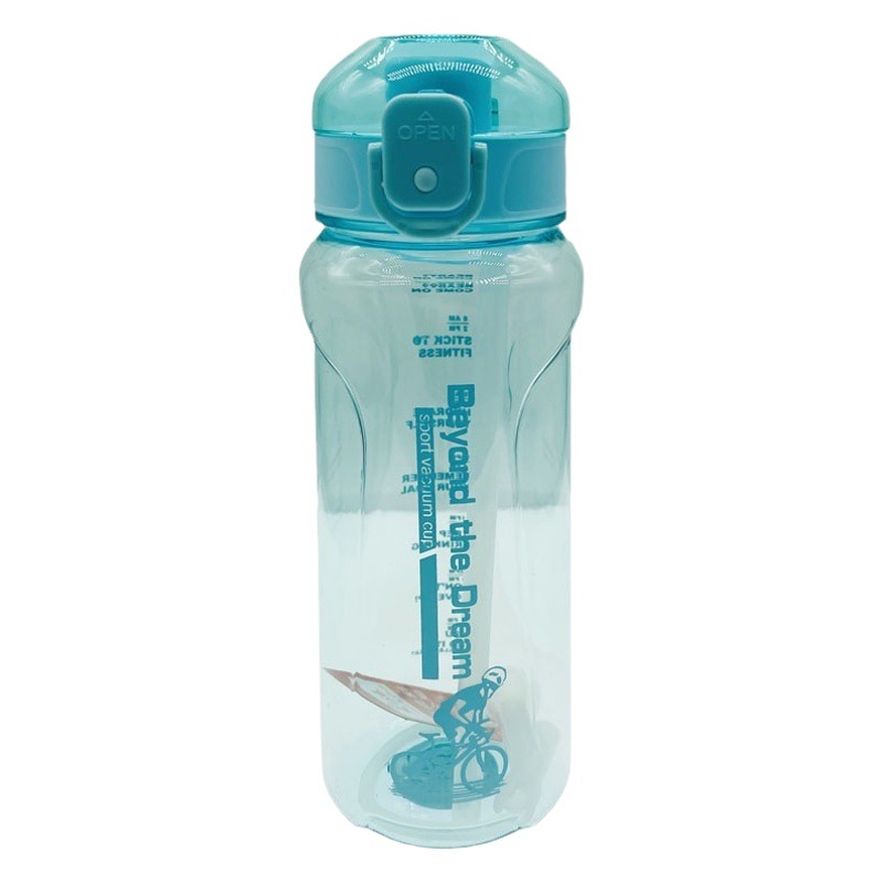 Youyun 0338 nueva escala deportes al aire libre al por mayor taza de agua portátil 1000ml taza de plástico grande taza de Estudiante