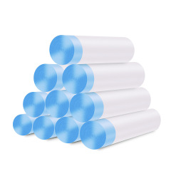 Household Thickened Drawstring Garbage Bags with Handle, Automatic Closure Drawstring, White Garbage Bags with String, Wholesale