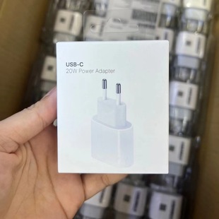 PD20W Fast Charging Head European Standard Applicable to iPhone16/15 Apple 13/14 Mobile Phone Charger pd Flash Charging