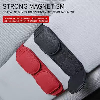 Sunglasses Case Multifunctional Card and | Car Glasses Clip/Bill Clip