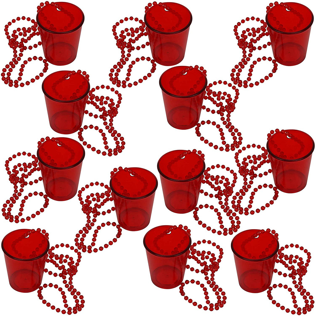 Simple Style Style Sewing Craft Simple Style Cup Solid Color Plastic Party Carnival Hanging Ornaments