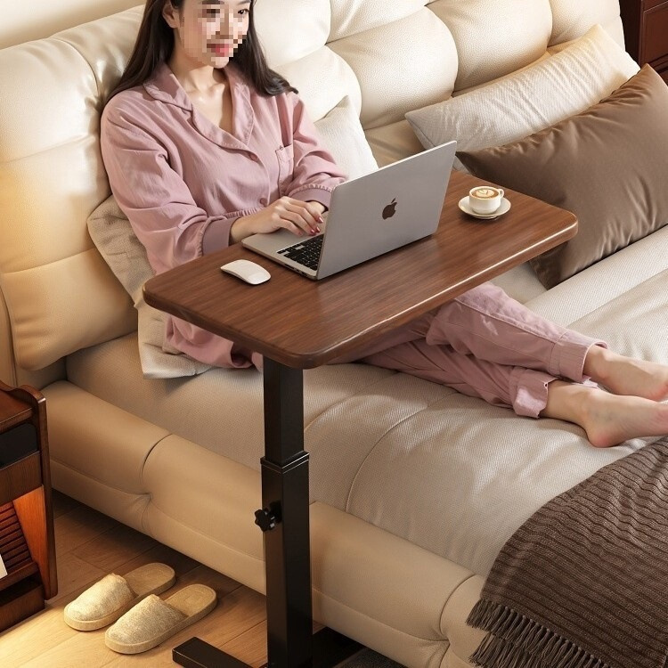 Bedside Table Movable Lifting Computer Table Bedroom Home Folding Desk Simple Student Writing Desk Small Side Table