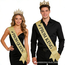 �W��PROM KING QUEEN�A�λʹڼ玧���b����Ɍ��玧�C����ĸ�Y�x