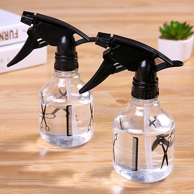 Transparent Scissors Push-Type Sprayer Hairdressing Water Spray Watering Can Disinfection Watering Flower Replenishing Spray Bottle Transparent Scissors Push-Type Sprayer Hairdressing Water Spray Watering Can Disinfection Watering Flower Replenishing Spray Bottle