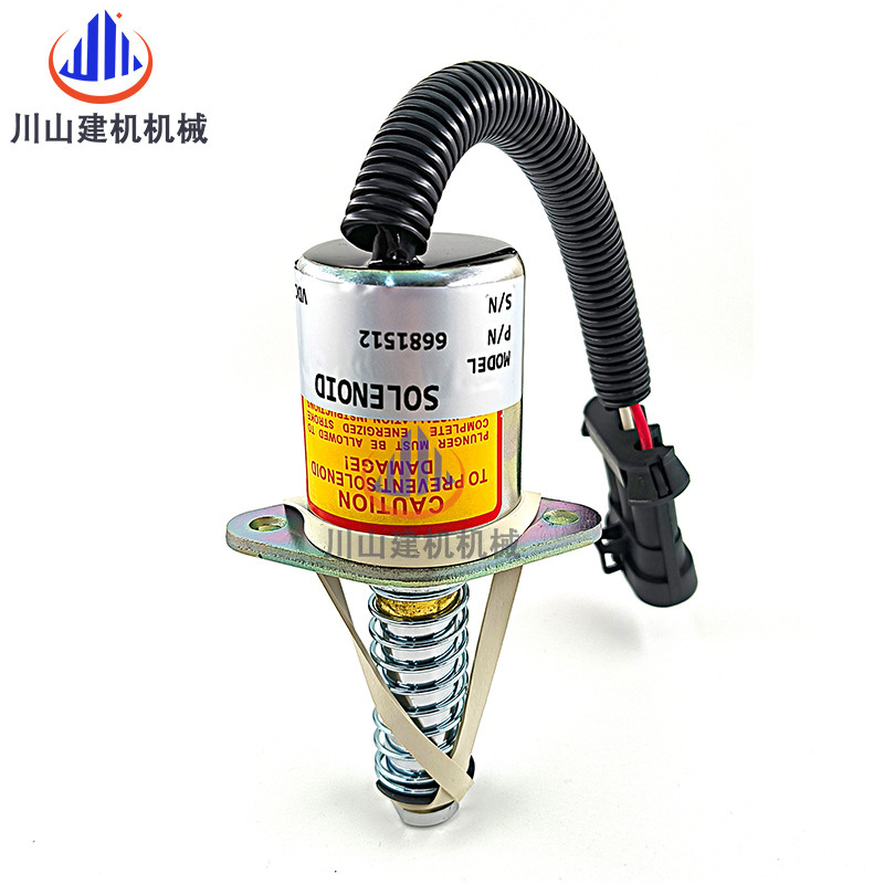 6681512 Bobcat S70 / 100 / 130 / 160 / 180 / 200 Interruptor de apagado / solenoide de carga deslizante