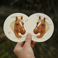 メーカー供給 馬動物刺繍布パッチ 中国風衣料品アクセサリー バッグDIYパッチメーカー卸売