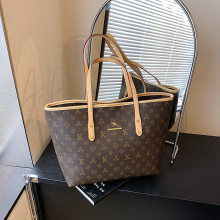 新款托特包通勤高级感大容量手提包手拎妈咪包时尚韩版百搭单肩包