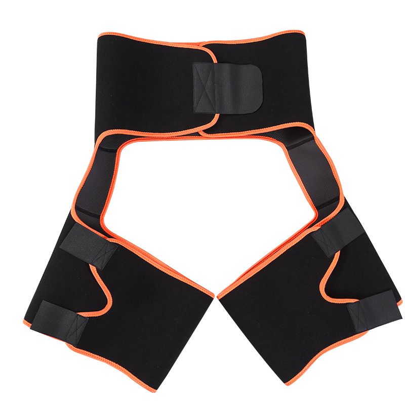 跨境爆款提臀收腹瘦腿三合一连体暴汗束腰带塑形燃脂瑜伽运动