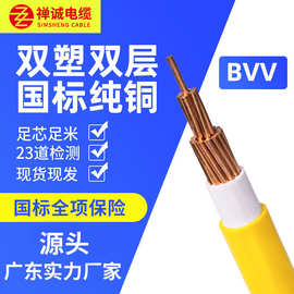 厂家供应禅诚电缆家用BVV10-240平方国标铜线单芯绝缘电线电缆