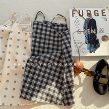 2025湖州织里童装春夏装新款女童韩版无袖吊带连衣裙夏季裙子6093