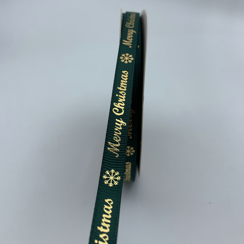 11.'1cm 약 44 미터-다크 그린 실 눈송이