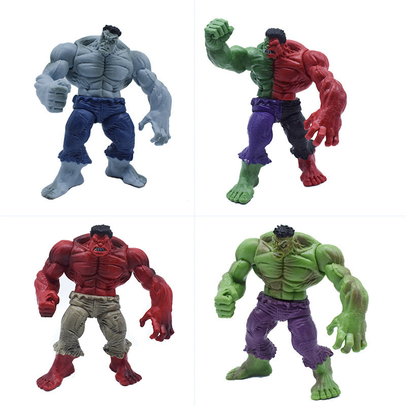 アベンジャーズハルクフィギュアモデル装飾品おもちゃ悪役ハルク少年誕生日マーベル人形|undefined