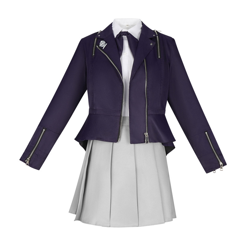 百日战纪cos服 雾藤希长袖短裙套装甜美可爱游戏同款cosplay裙装|undefined