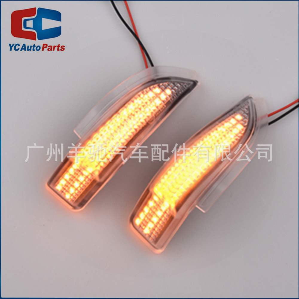 Aplicable a Toyota Corolla Yaris Camry Prius espejo retrovisor LED corriente luz de dirección