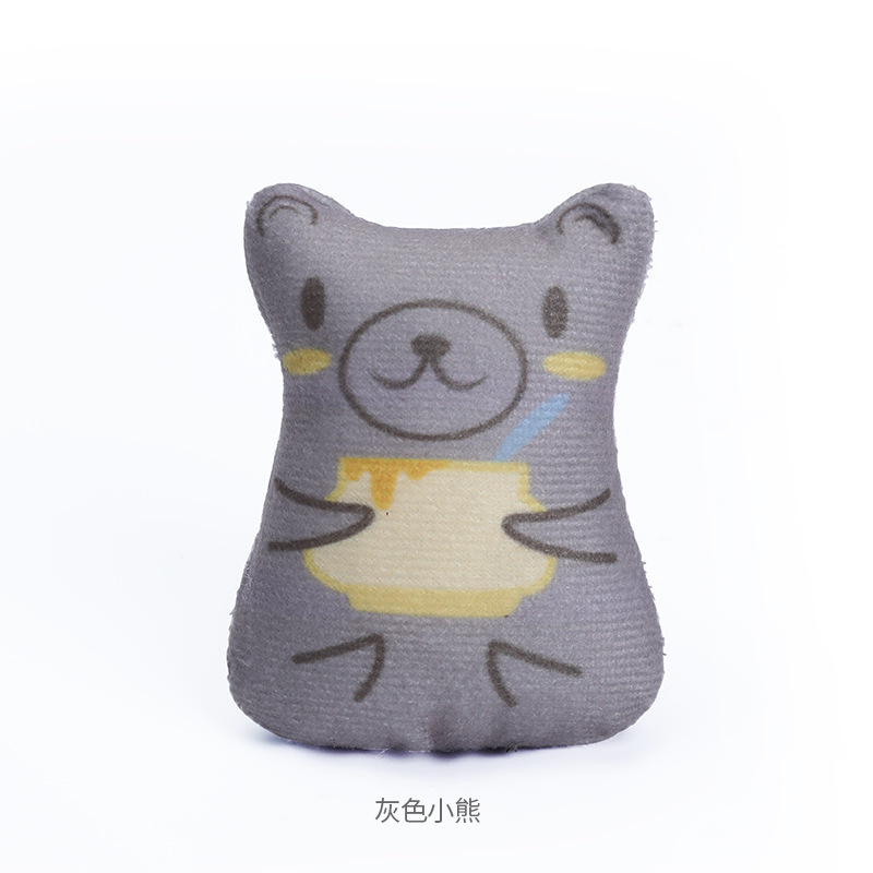 宠物猫咪玩具自嗨解闷磨牙卡通动物耐咬毛绒玩具跨境狗狗玩具用品|undefined
