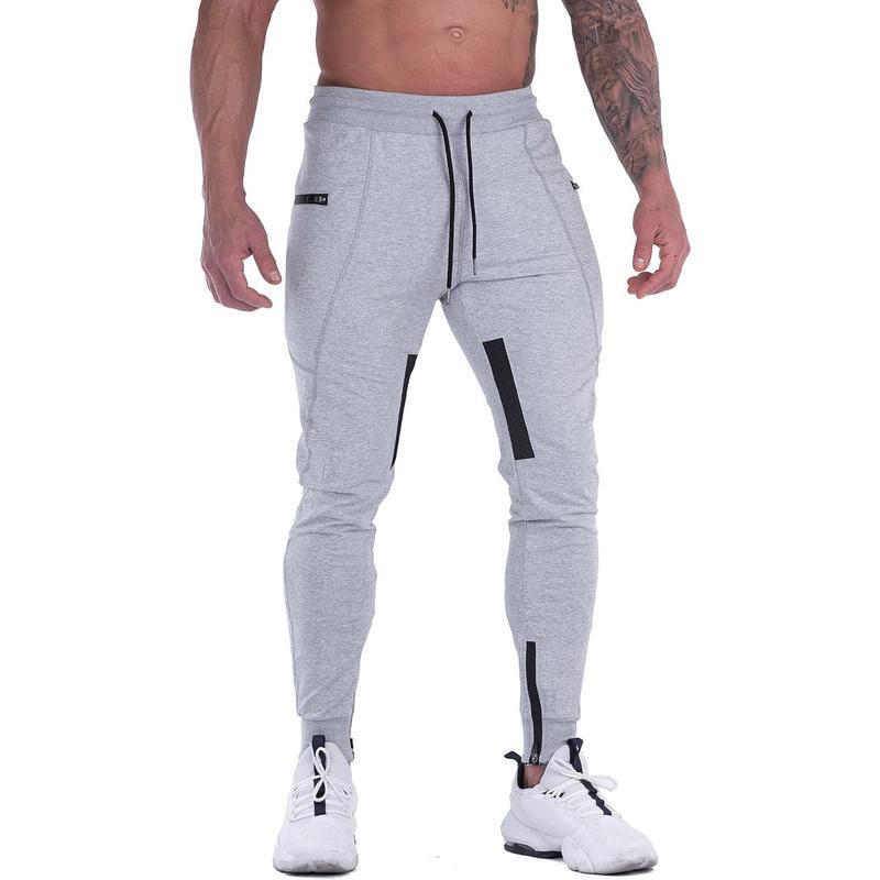 M7959 Dropshipping Aliexpress Amazon Cross-Border New Sports Pants Men's Jogging Pants Slim Fit Sports Pants