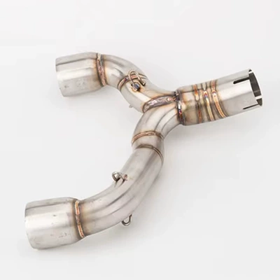 Suitable for Gsr400 Gsr600 Bk400 Bk600 Gsr400 Motorcycle Exhaust Pipe Modification (Exhaust pipe) - a