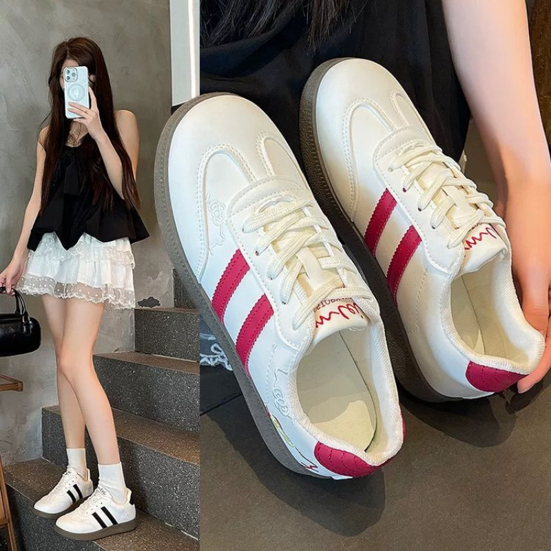 Autumn Cute Cat Embroidered German Training Shoes Soft Sole Women's Shoes Retro Casual Soft Sole Forrest Gump Shoes Autumn Cute Cat Embroidered German Training Shoes Soft Sole Women's Shoes Retro Casual Soft Sole Forrest Gump Shoes