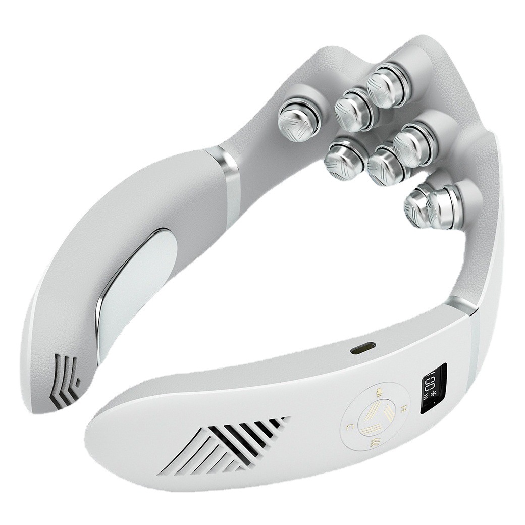 Popular cervical masajeador cuello hombro cuello masaje artefacto físico multifunción amasado clip draga instrumento regalo