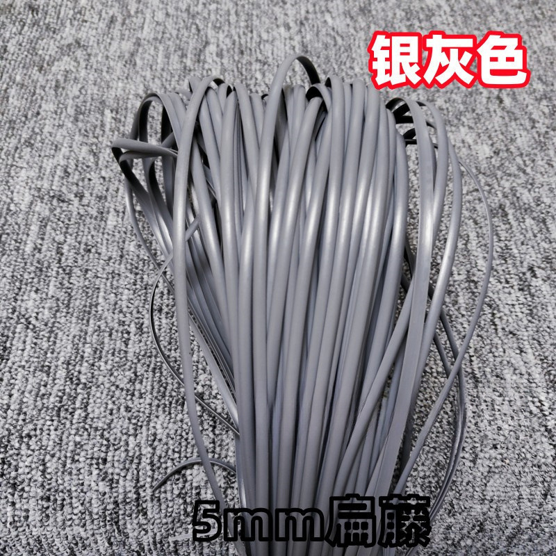 宽藤条编织材料手工花篮扁塑料条藤条藤编仿藤藤线篮子|undefined