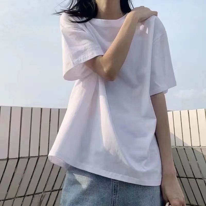 순백색 반팔 1 [촬영 사이즈 M]