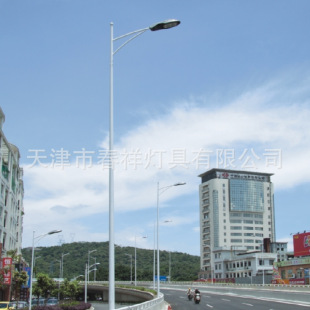 Tianjin Street Light Pole Manufacturer Customized 10m Single Arm Pole 8m Single Bent Pole 12m Single Pick Street Light Pole Led Light Pole