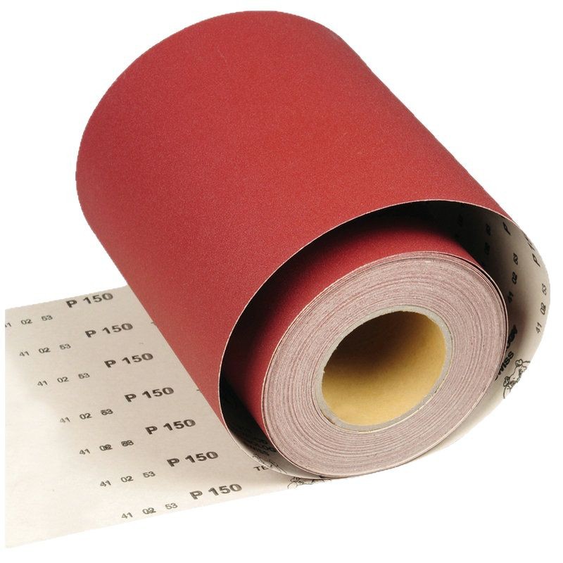 中性粒号字砂纸卷 白纸红砂面 耐磨