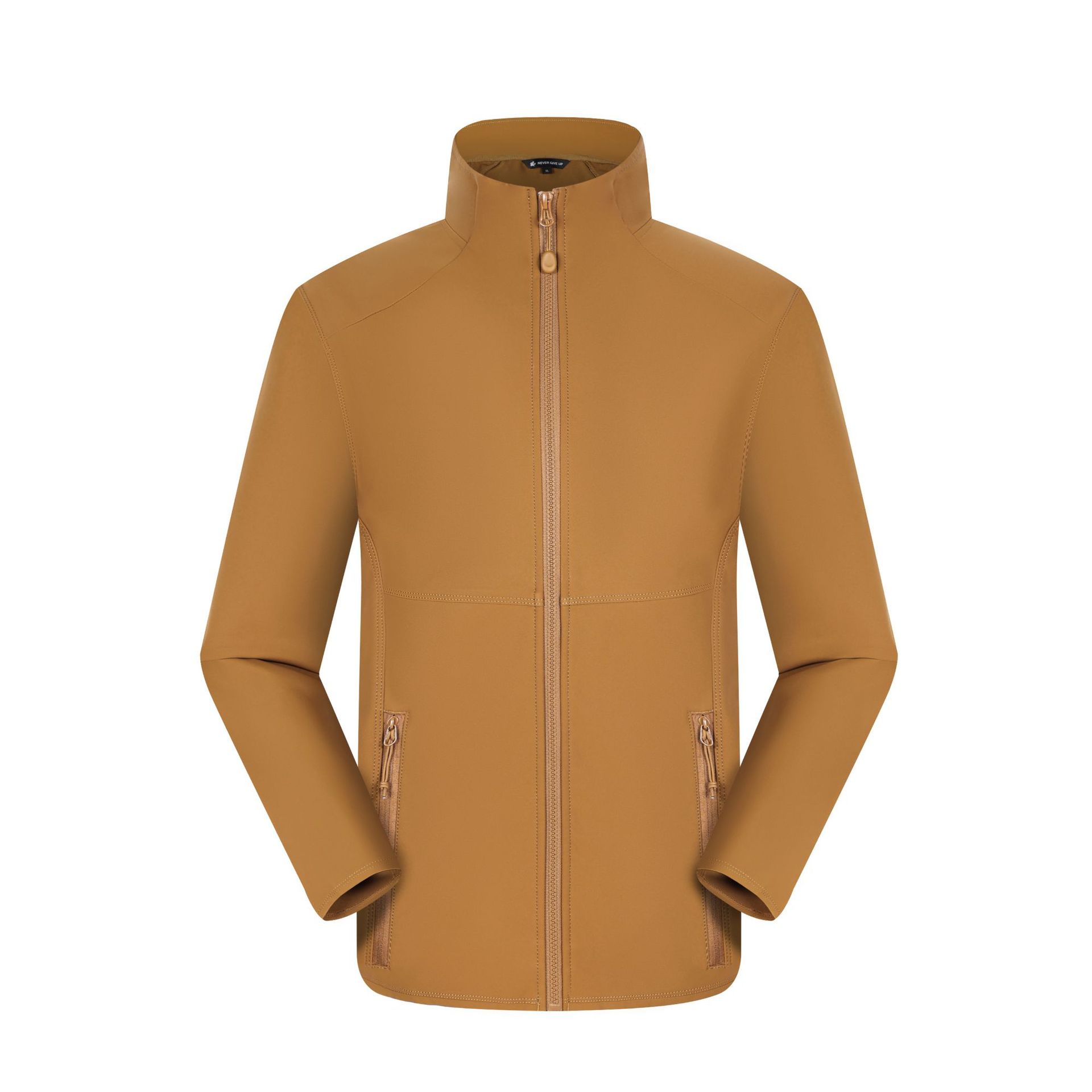 Thin water repellent travel jacket for work, custom-made, with your logo imprint 2