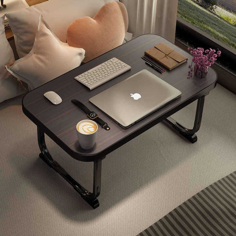 Factory Customized Multi-functional Simple Small Table with Drawer Bed Computer Desk Foldable Lazy Desk