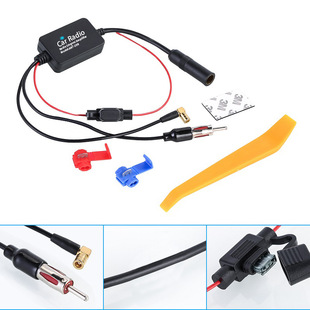 Factory Direct ANT-208PLUS car Radio FM AM DAB Antenna 3 in 1 signal amplifier