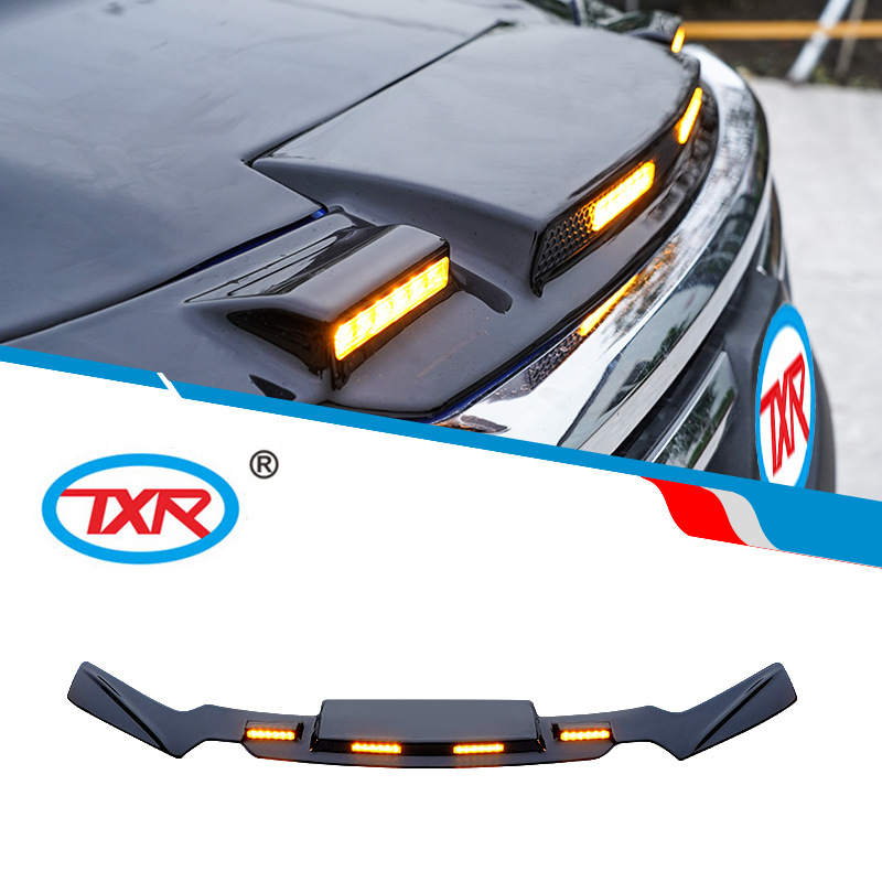 TXR es adecuado para Toyota Sandstone Bloque Toyota Hilux Bonnet Guard Modificación de la dirección del automóvil original a prueba de arena