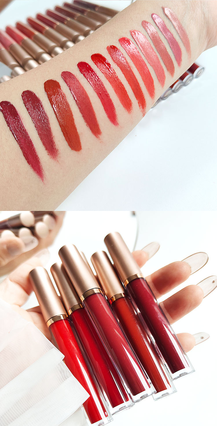 单支哑光雾面唇釉不沾杯唇彩