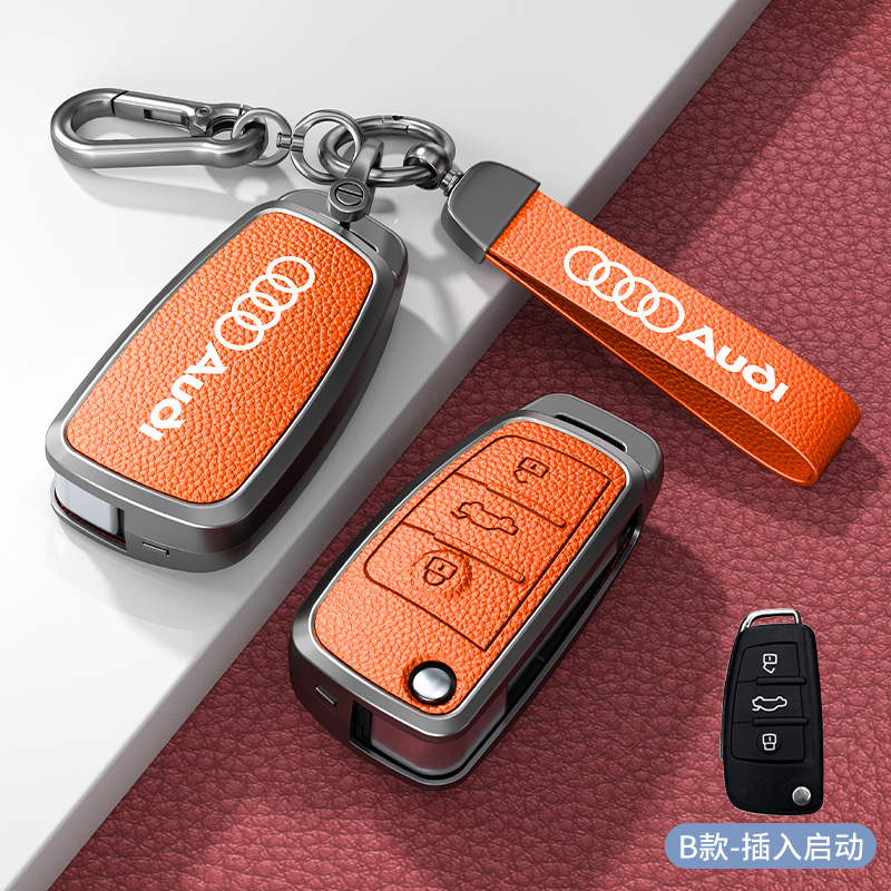 Type b insert start emma orange zinc alloy shell + hardware bracelet