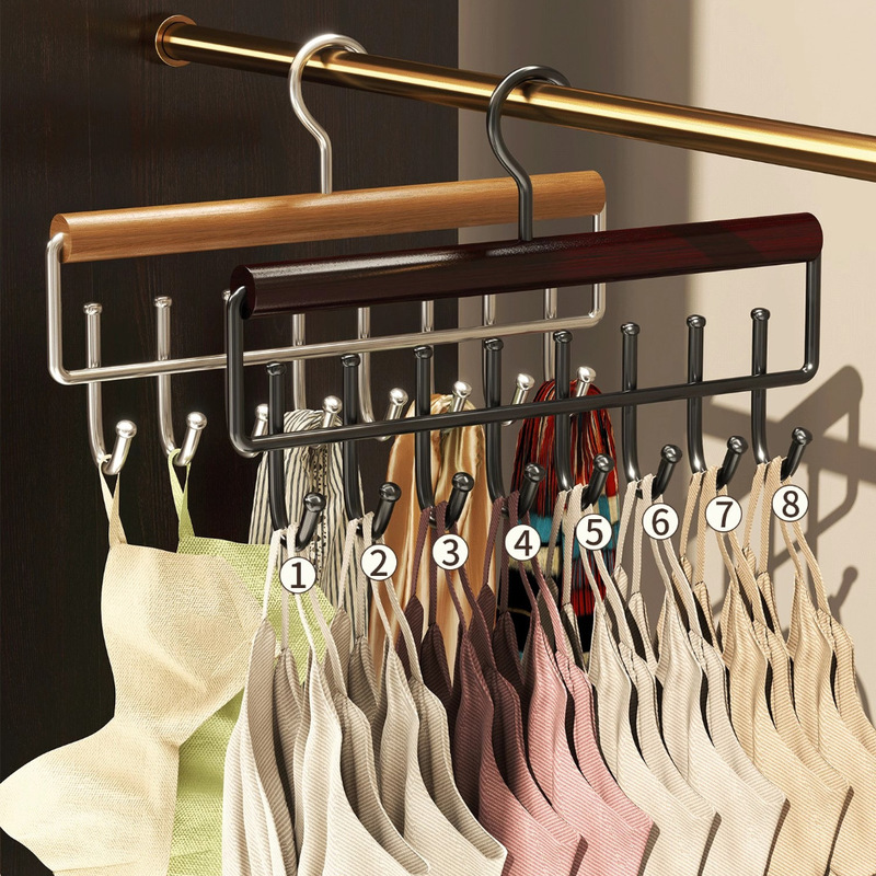 Dropshipping Cross-Border Hot-Selling Sling Underwear Storage Hook Wardrobe Organization Artifact Supports Labeling and Self-Pickup