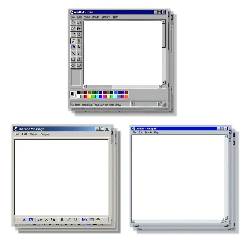 跨境便利贴电脑三件套Sticky Notes亚马逊便利贴便签自贴式便签本