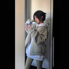 アメリカのレトロな高街飛行服のコートは男女春と秋のデザイン感があります。