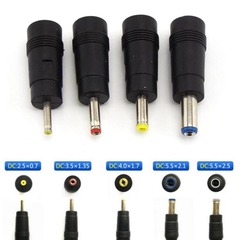 DC 電源変換プラグアダプター 5.5/2.1 メス - オス充電器ラップトップアダプター