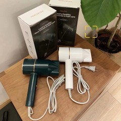メーカー直販ネットハンマー恒温マイナスイオンブルーヘアドライヤー家庭用ヘアドライヤープレゼントイベント中継金