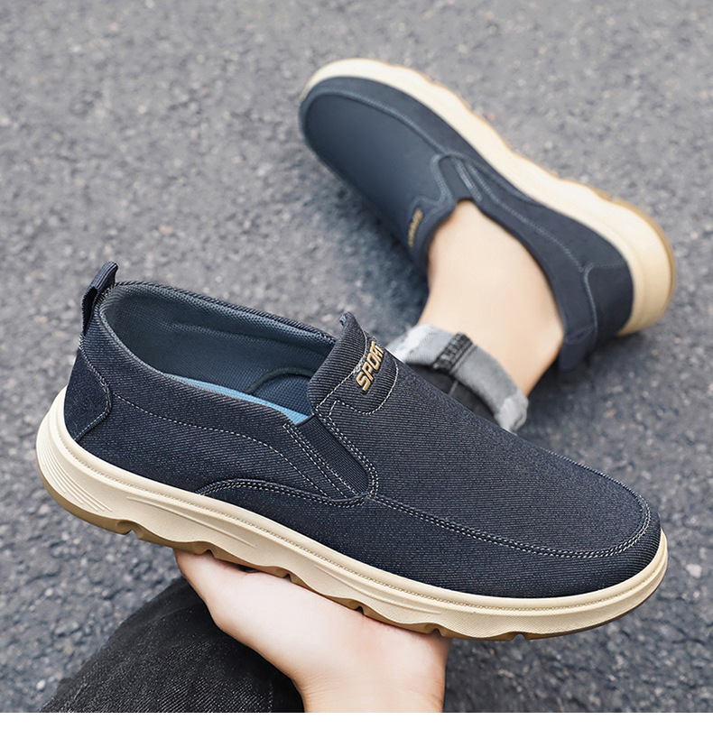 Shoes Men's New Single Shoes British Style Doudou Shoes Dad Shoes One Pedal Casual Sports Shoes_voghion.com