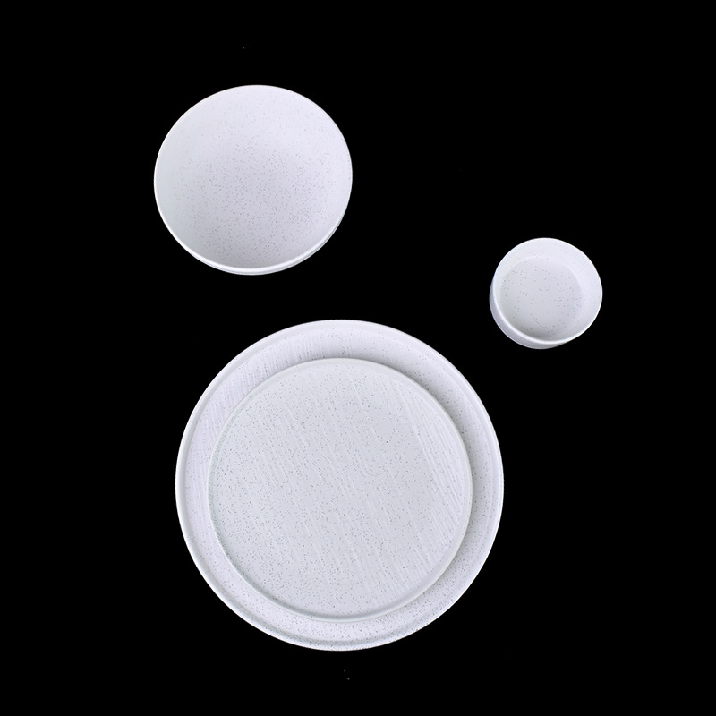 Tazos de sopa grandes utensilios personales para el hogar de cerámica de marca australiana platos de sésamo platos platos