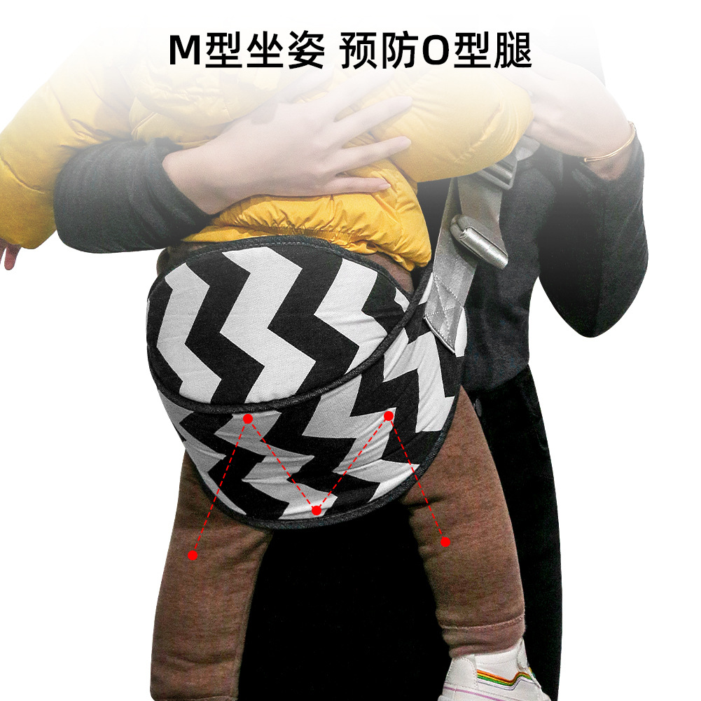 Amazon popular bebé simple correa de crossbody fácil de sostener la cintura taburete Delgado abrazo delantero bebé salir abrazo bebé artefacto