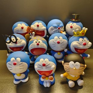 Anime Peripheral Clearance Doraemon Toys 11 Models Jingle Bell Motherland Edition Production Figurines Models