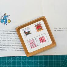 1980-2023|12生肖+岁岁平安邮票相框摆台生日礼物伴手送男女朋友